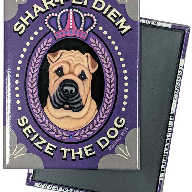Dog Magnet - Shar-Pei "Shar-Pei Diem"