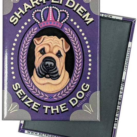 Dog Magnet - Shar-Pei "Shar-Pei Diem"