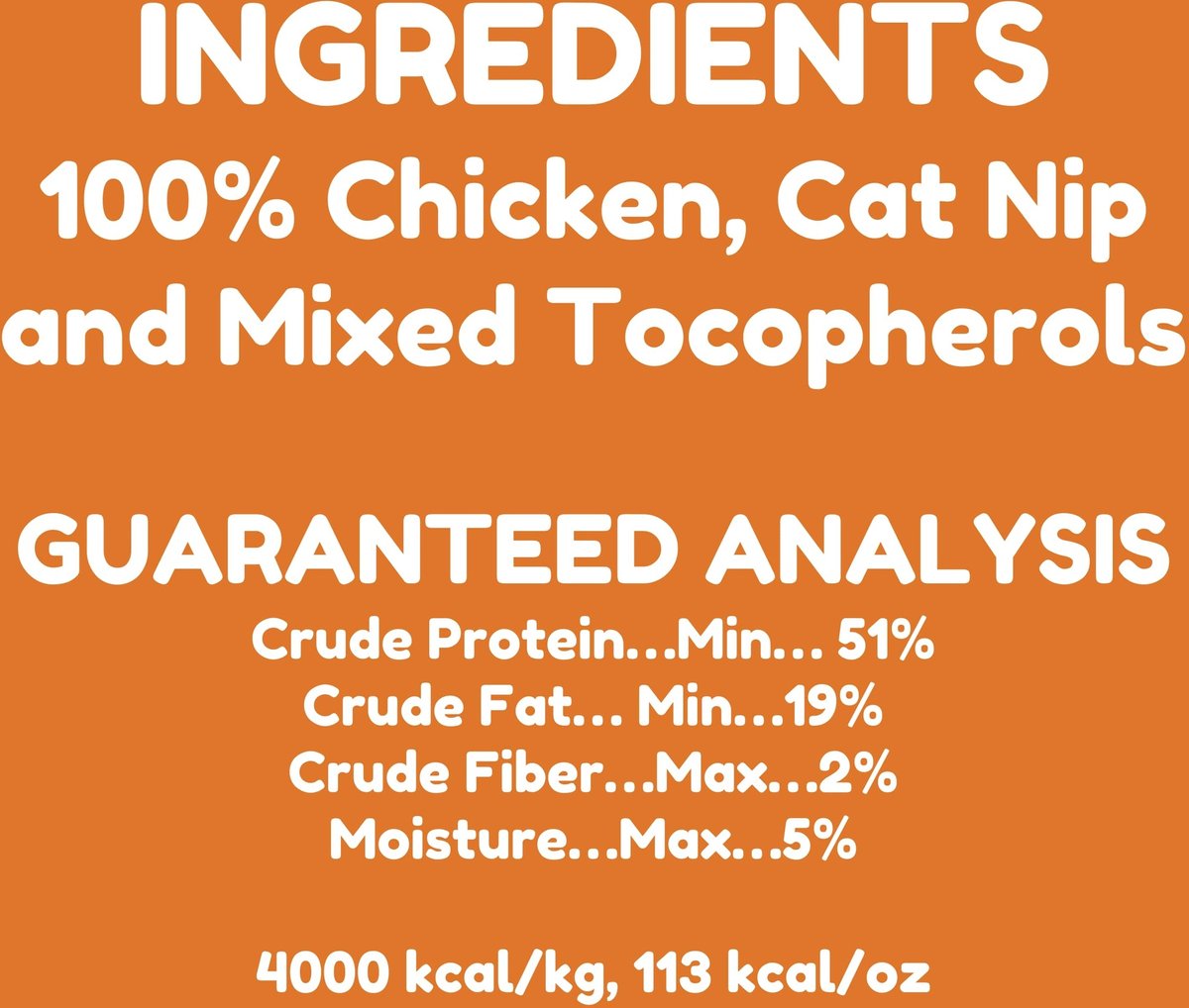 Cluck Kitty Kitty 100% Freeze-Dried Chicken Treat With Catnip Coated, 0.75oz