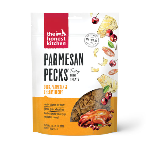 Honest Kitchen Parmesan Pecks, Duck & Cherry 8oz