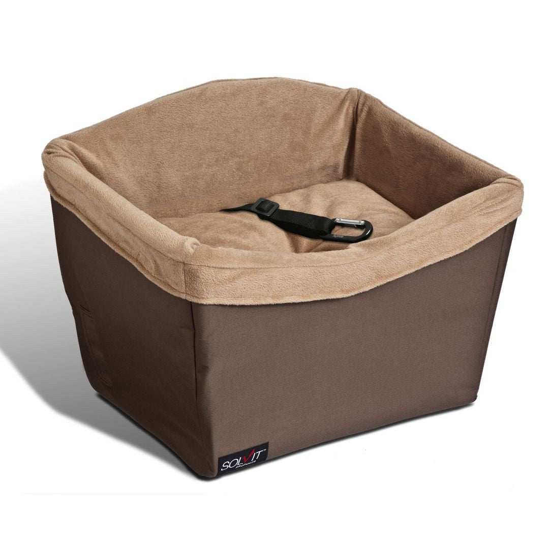 Brown Happy Ride™ Dog Safety Seat