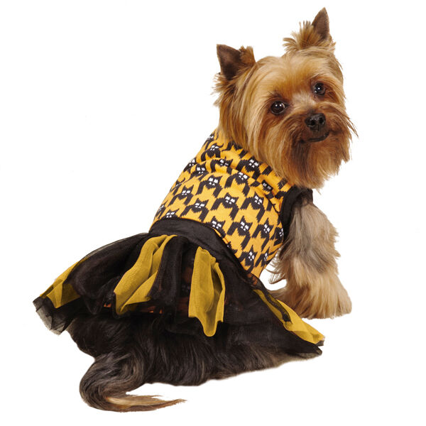 Houndstooth Bat Tank TuTu Set, XXS