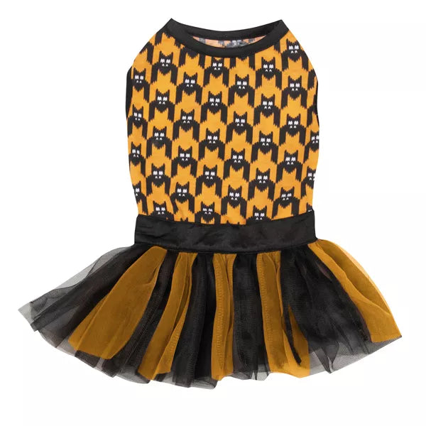 Houndstooth Bat Tank TuTu Set, XXS