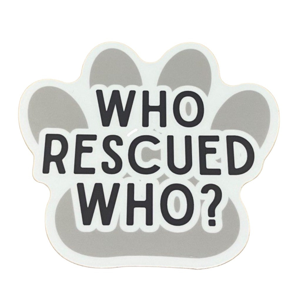 NORTHWEST STICKERS - Who Rescued Who? Sticker