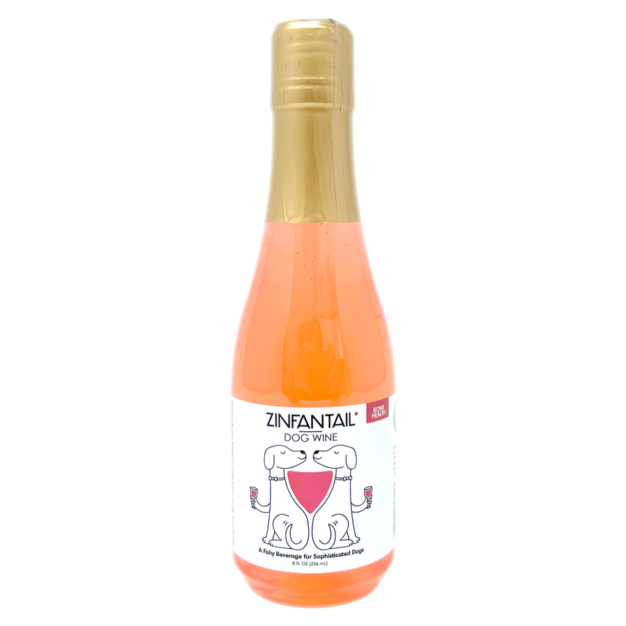 Dog Wine - ZinfanTail Fish Oil + Bone Health Liquid Supplement