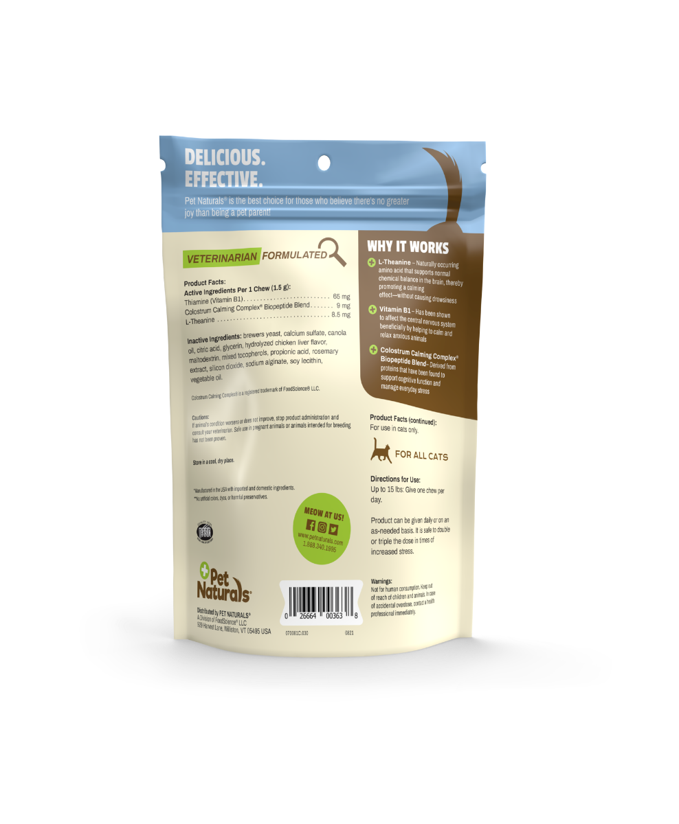 Pet Naturals Calming Chew for Cats