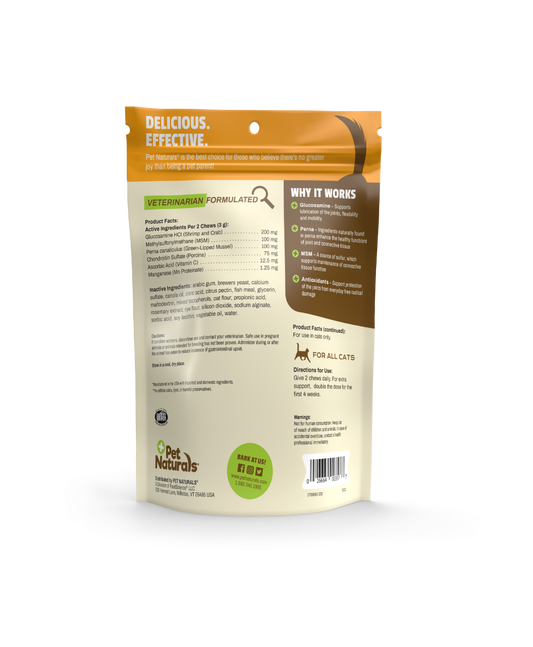 Pet Naturals Hip+Joint Chew for Cats