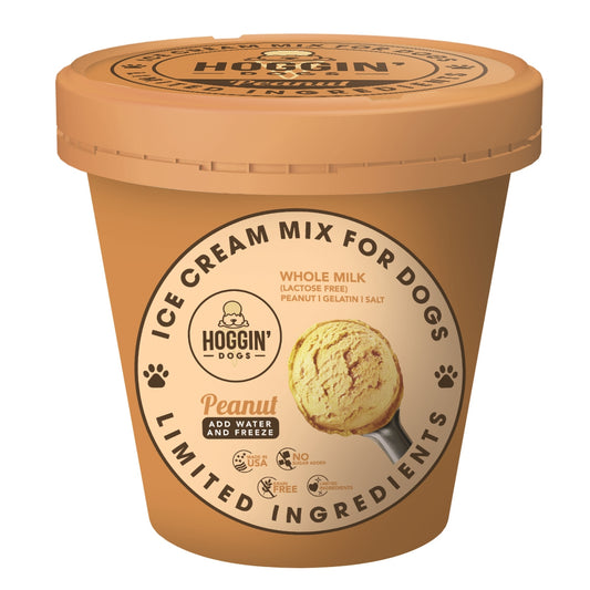 Hoggin' Dogs Ice Cream Mix - Peanut Butter