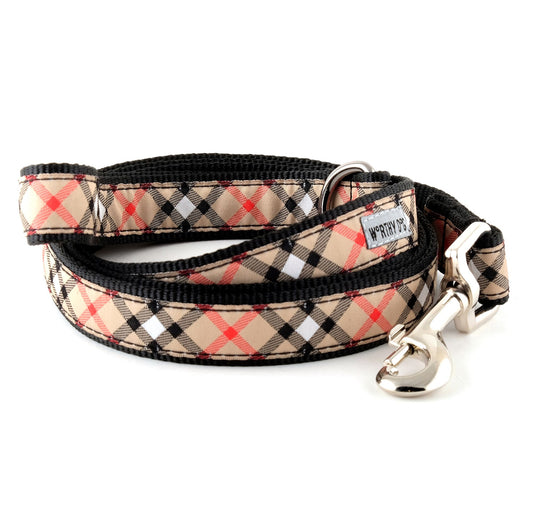 Bias Plaid Lead Tan