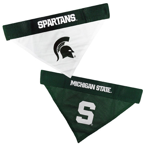 NCAA Michigan State Spartans Dog Reversible Bandana