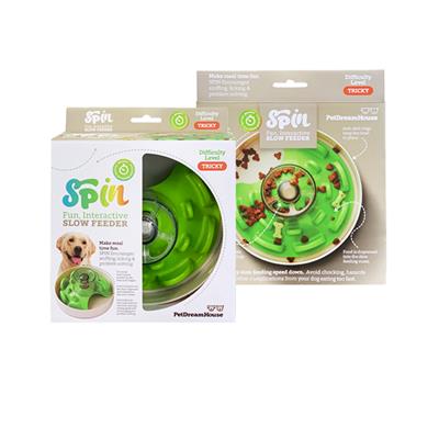 SPIN Interactive Feeder UFO Maze Green