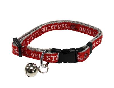 Ohio State Cat Collar