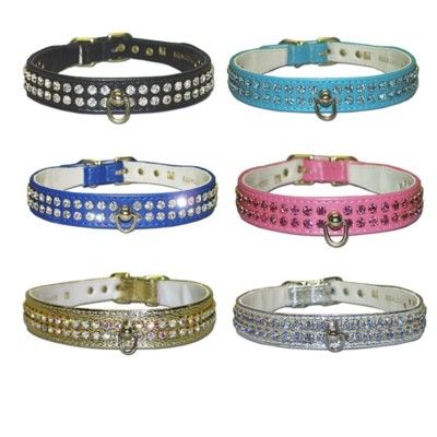[Clearance] Celebrity Collar - 2Rows Crystals