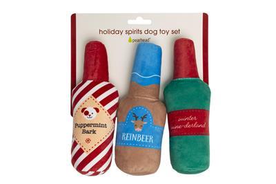 Holiday Spirits Dog Toy