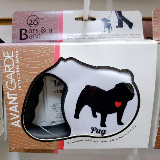 Breed Special Retractable Leash - Pug