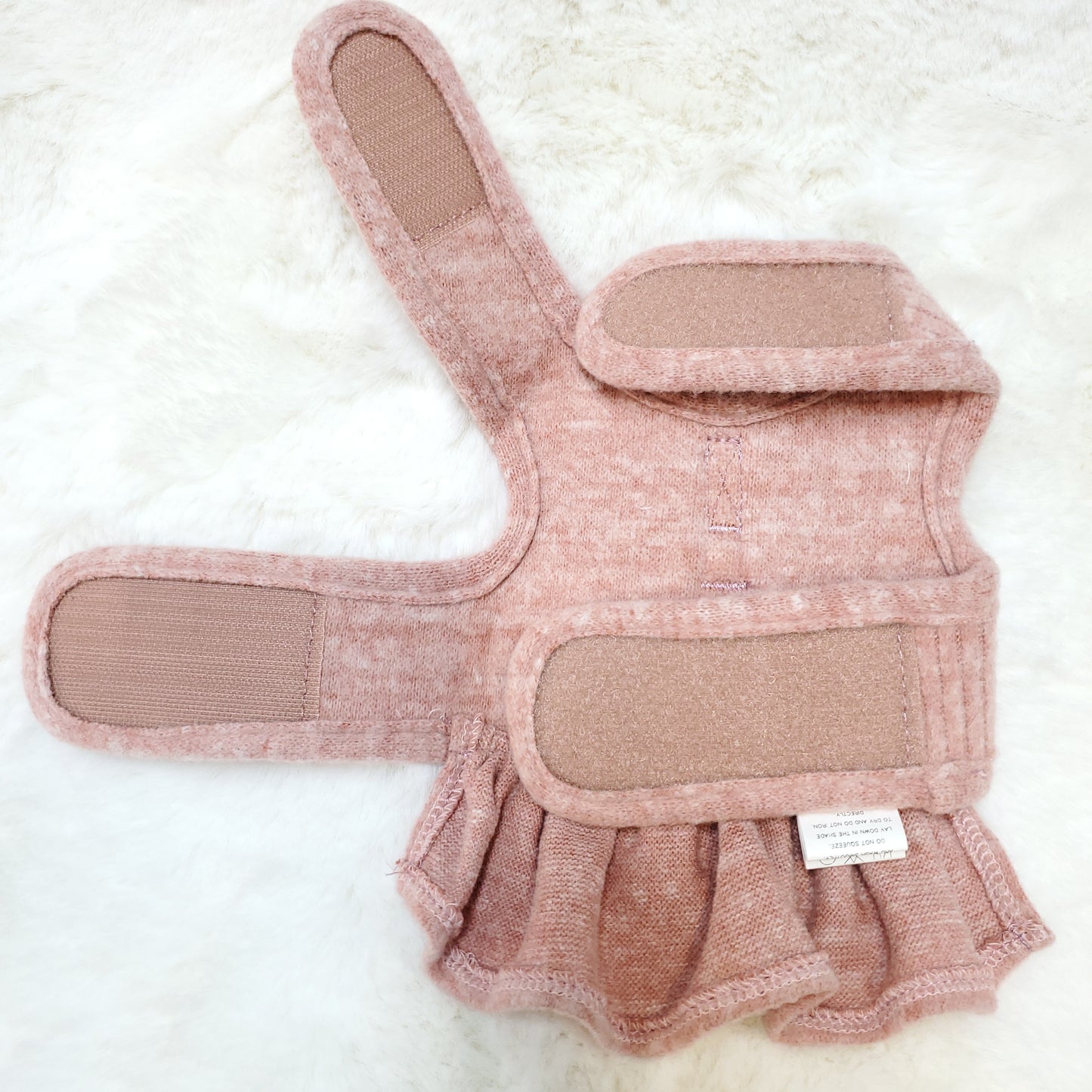 Pinkaholic Wool Vest Dress Harness
