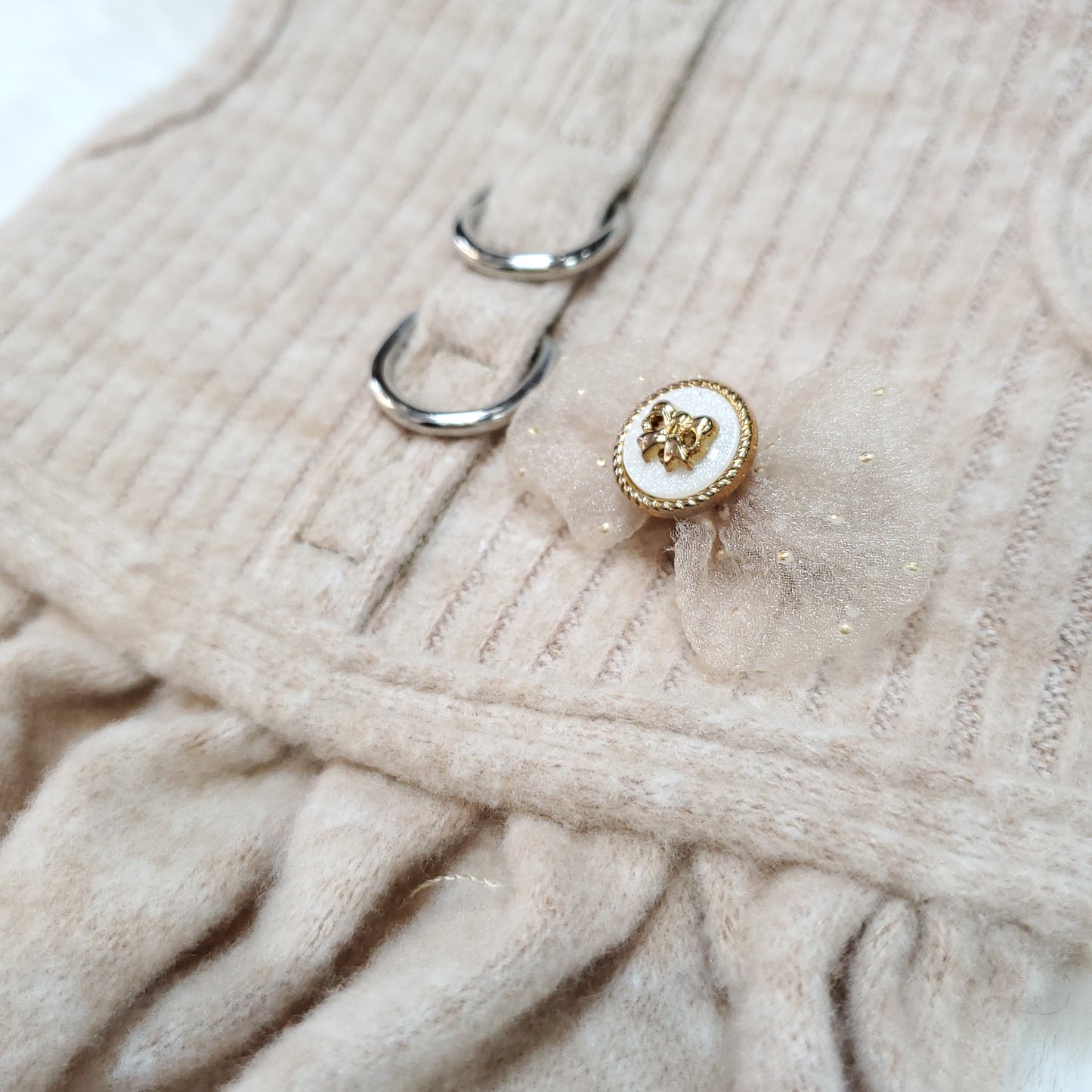 Pinkaholic Wool Vest Dress Harness