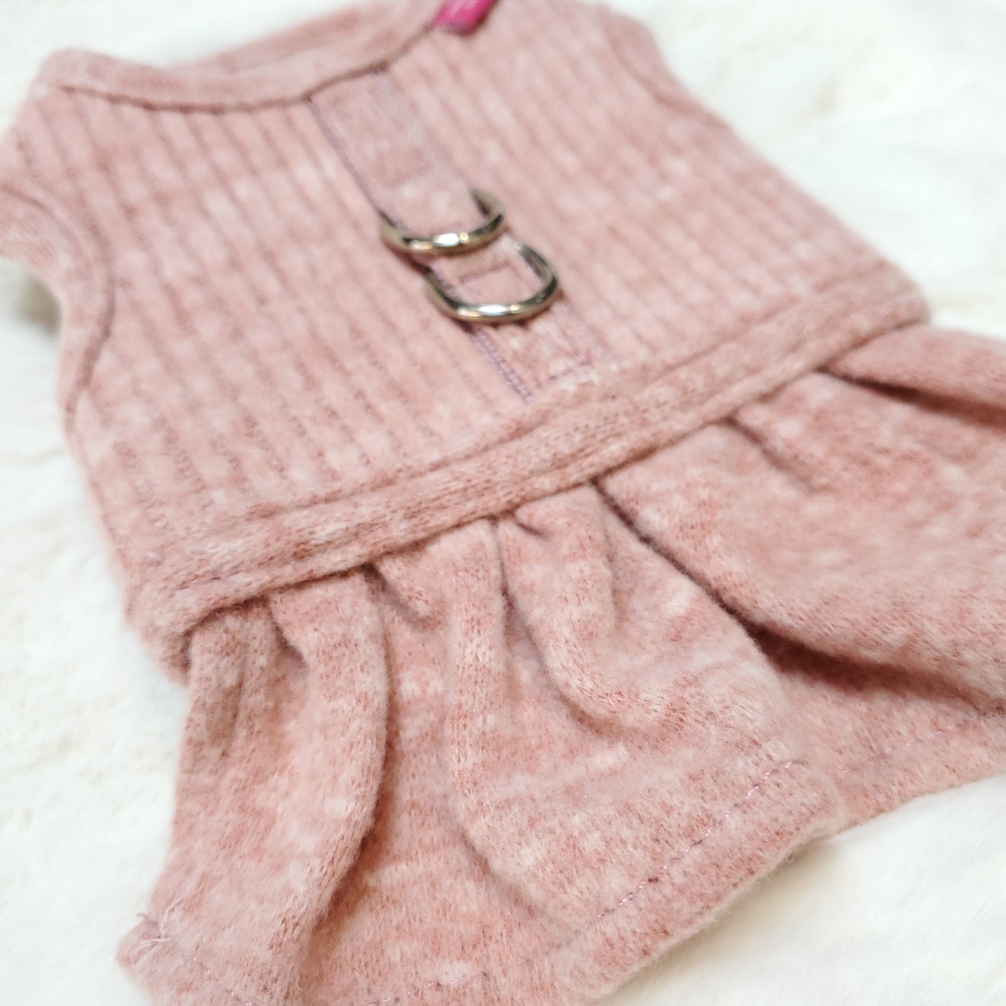 Pinkaholic Wool Vest Dress Harness