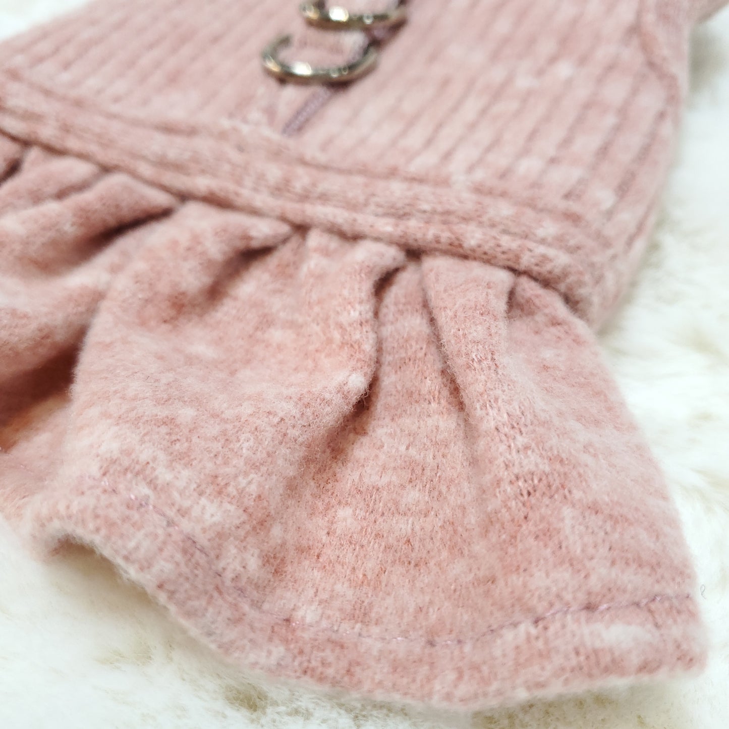 Pinkaholic Wool Vest Dress Harness