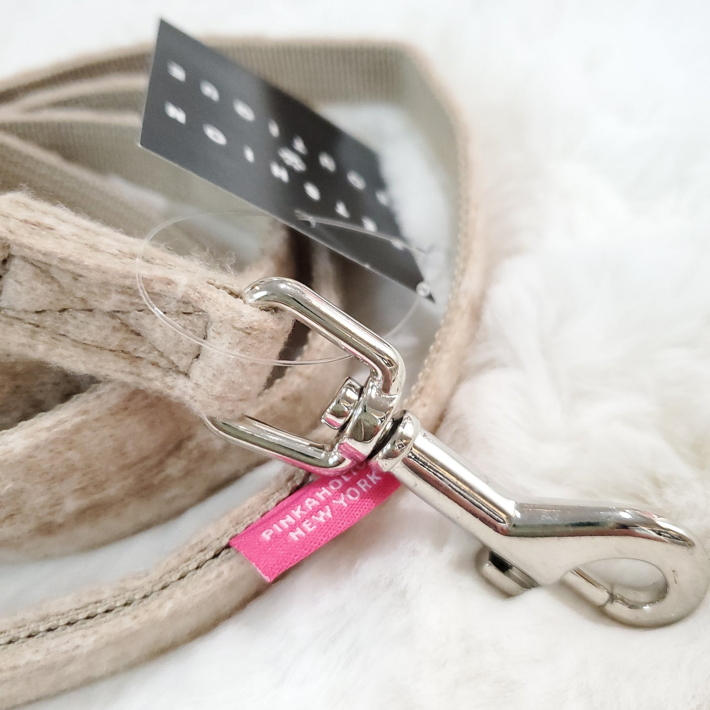 Puppia Cushy Flirt Leash  Beige