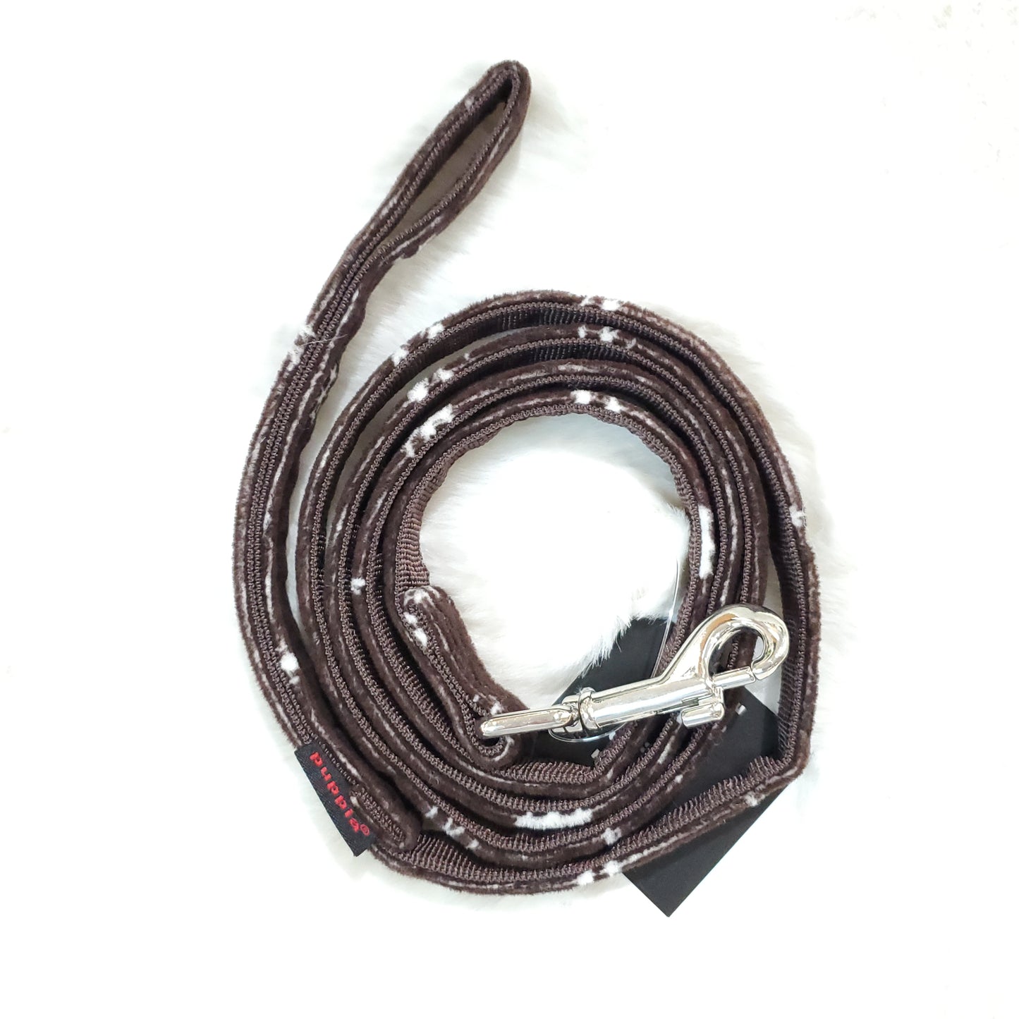 Puppia Snowflake Leash Brown