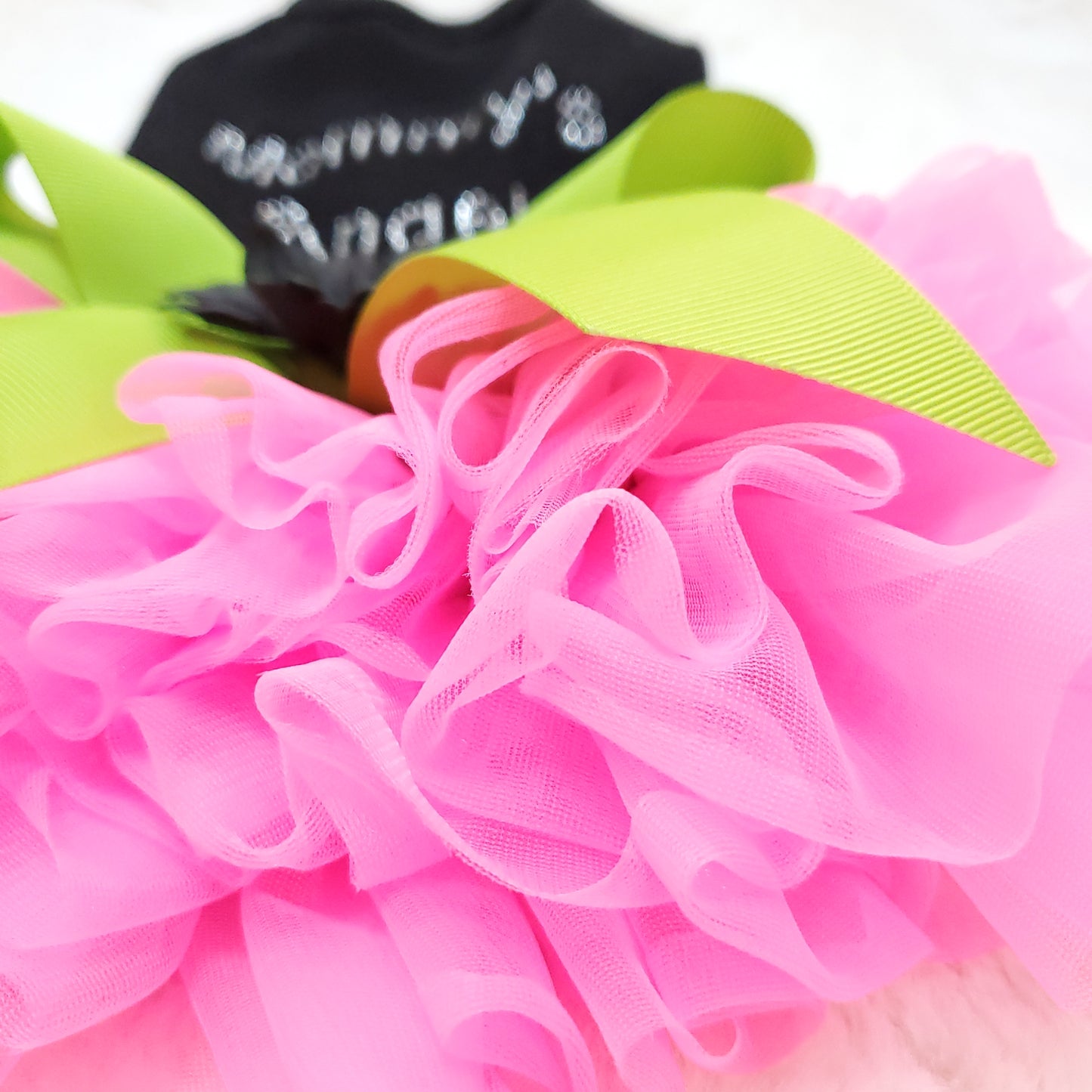 Mommy's Angel Ruffled Dress