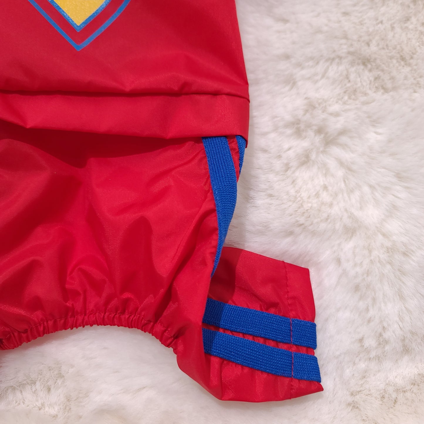 Superman Raincoat Red S
