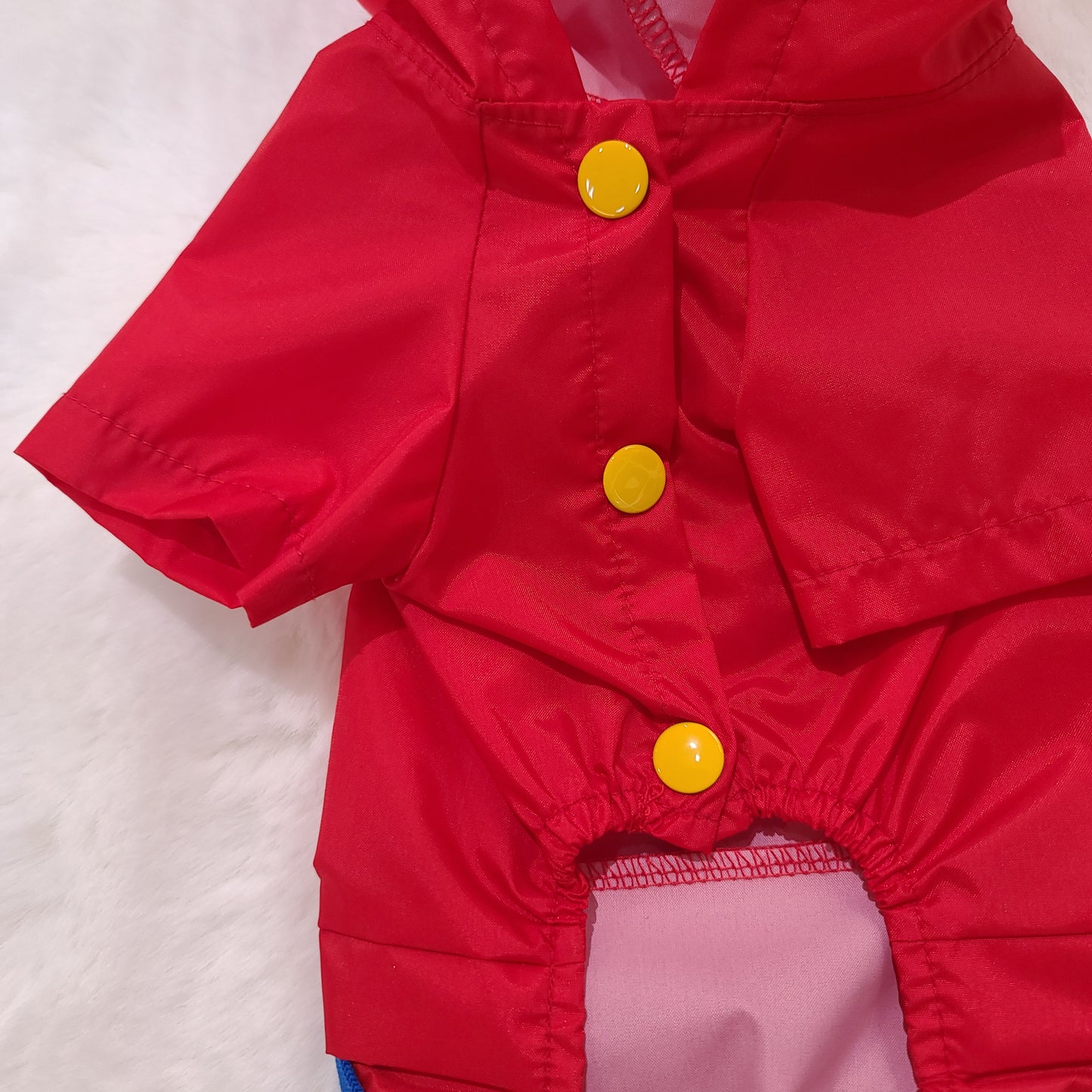Superman Raincoat Red S