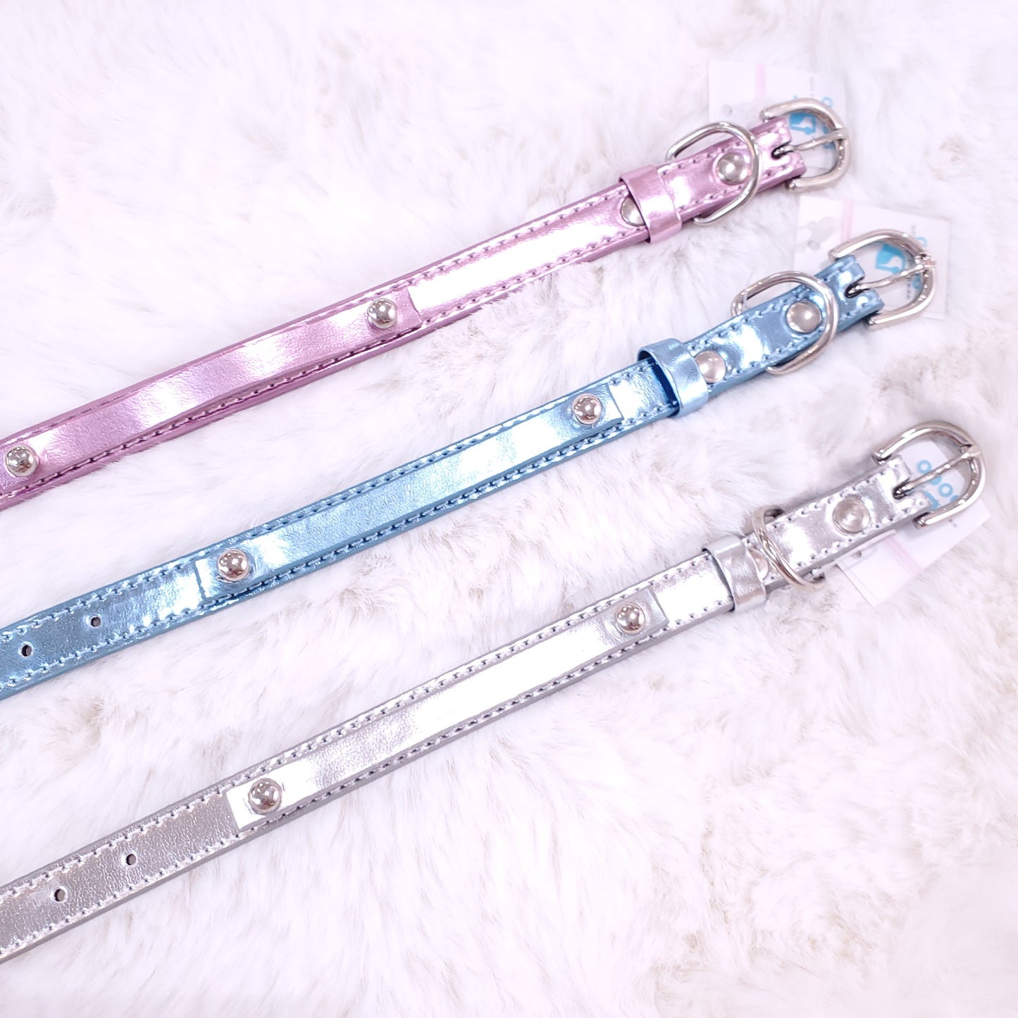Metallic Rhinestone Collar