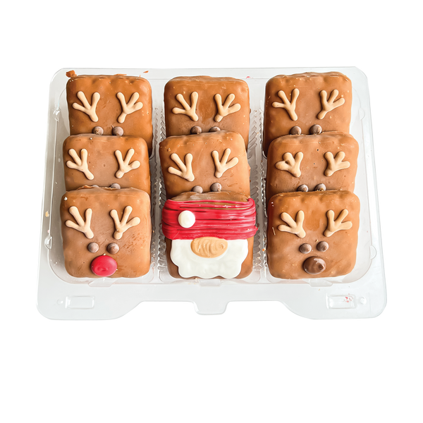 [Bakery Sale] Prepackaged Bakery - Santa and His Reindeer