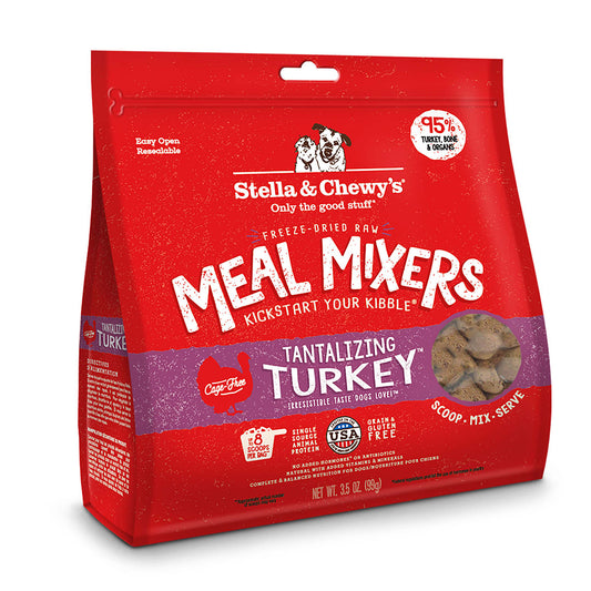 Stella&Chewy's Dog Food - Tantalizing Turkey Meal Mixers *