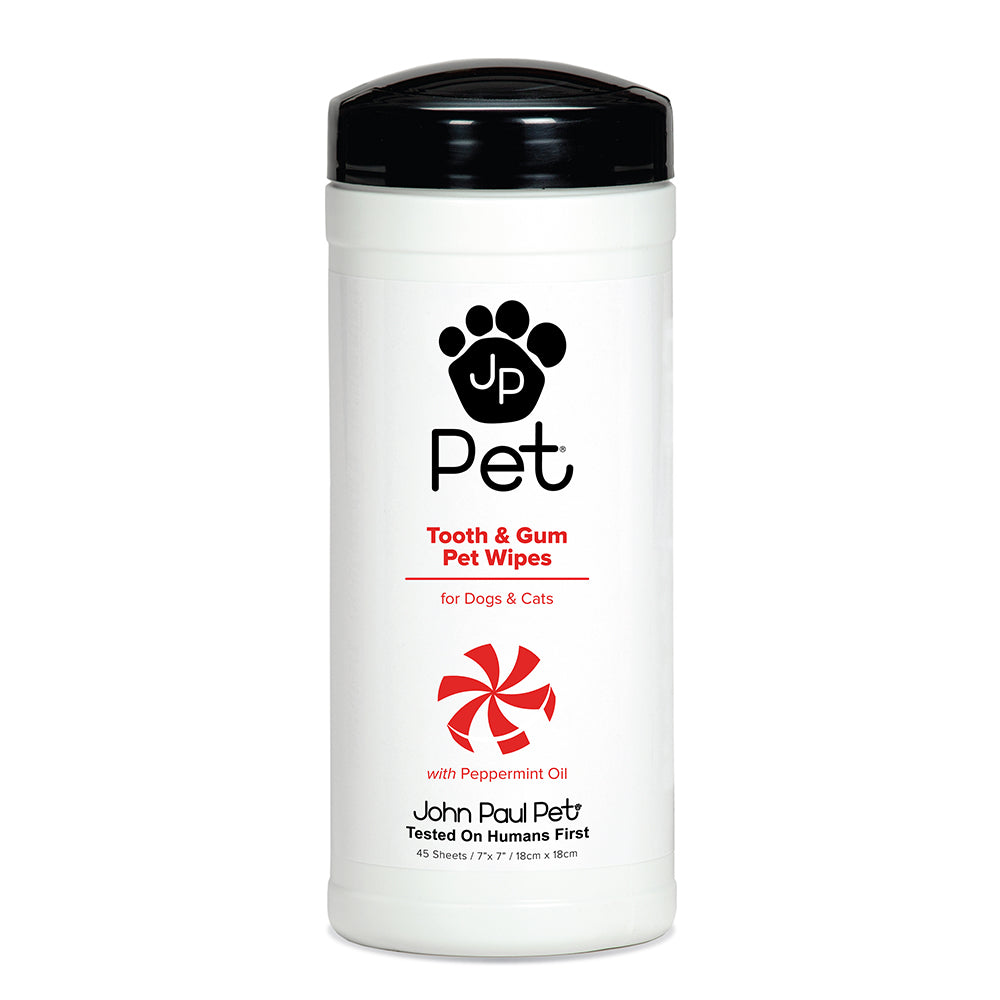 John Paul Pet Tooth Gum Wipes 45 sheets