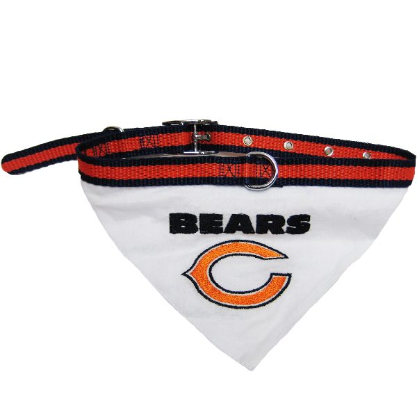 Chicago Bears Collar Bandana, Small