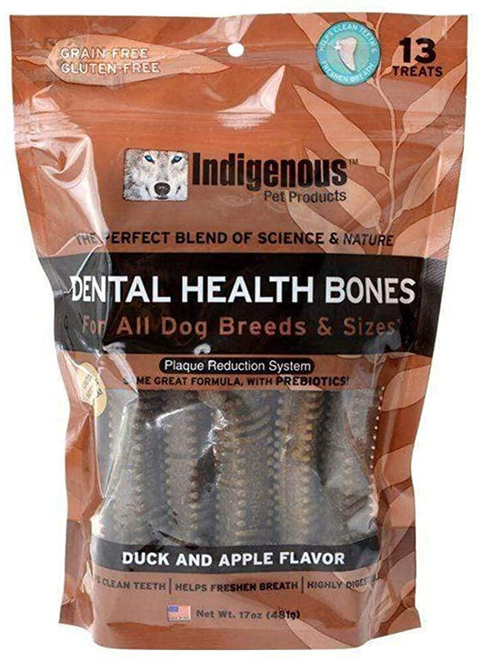 Indigenous Dental Health Bones Duck & Apple 17oz