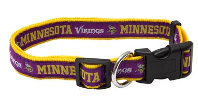 Minnesota Vikings NFL Dog Collar