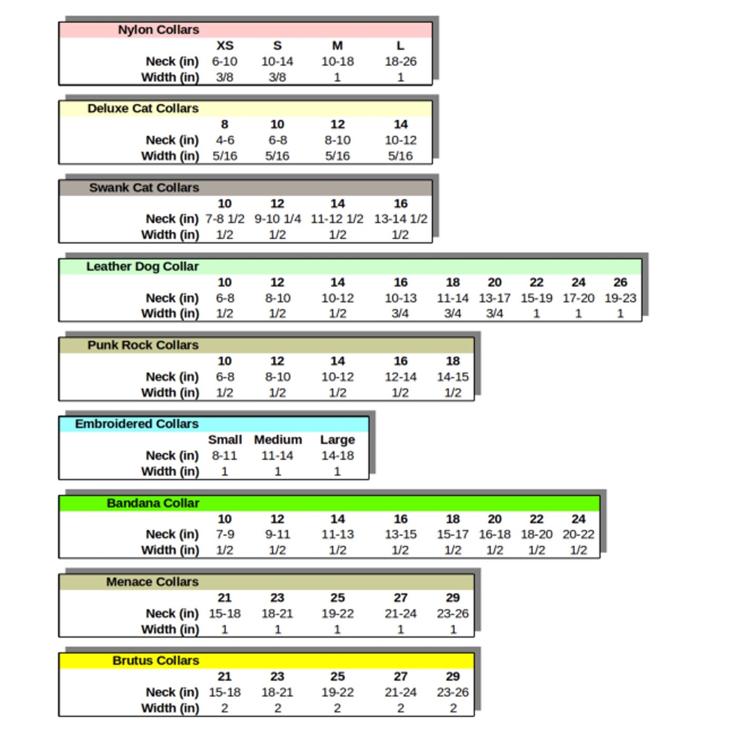 Bike Chain Geninue Leather Collar