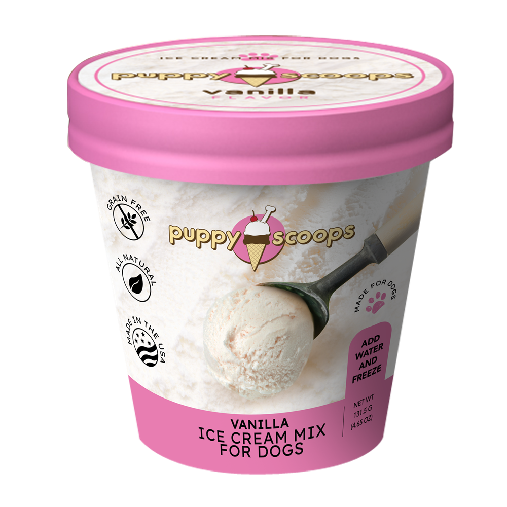 Puppy Scoops Ice Cream Mix - Vanilla