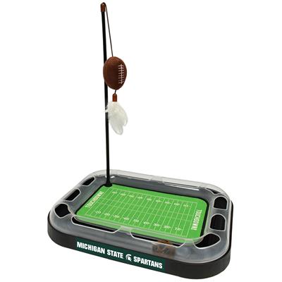 Michigan State Football Cat Scratcher Toy by Pets First