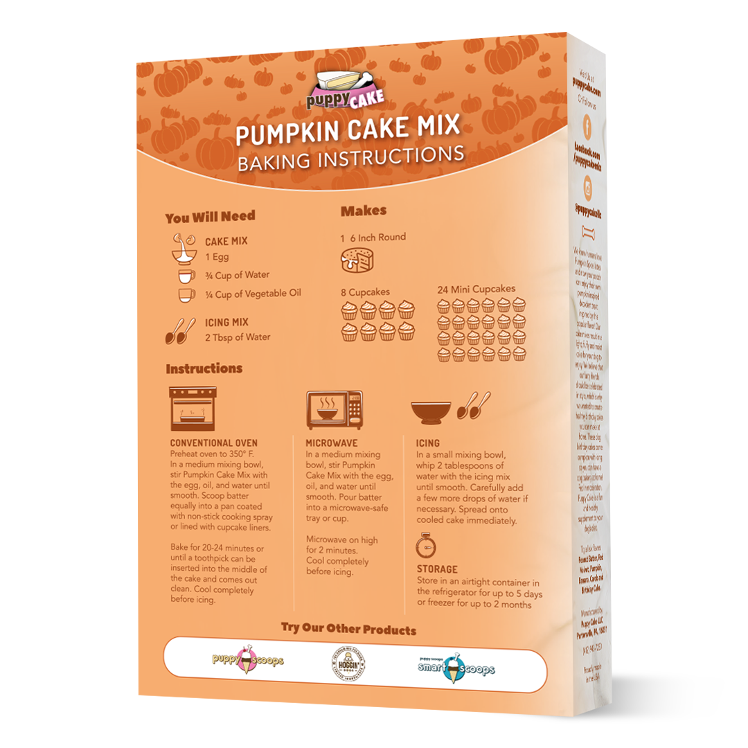 Cake Mix - Pumpkin (wheat-free)