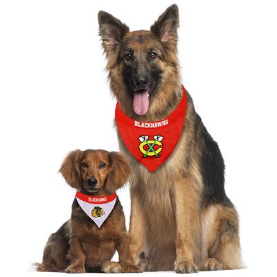 NHL Chicago Blackhawks Dog Reversible Bandana