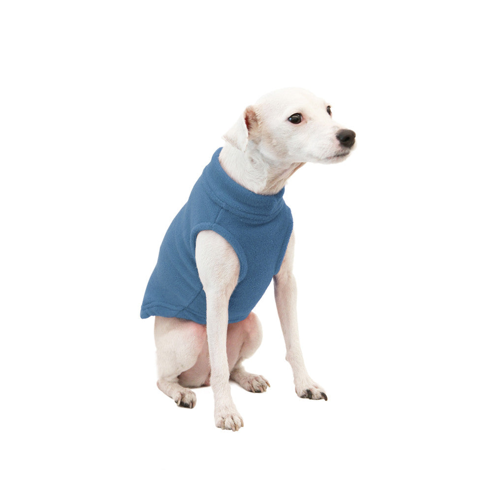 Stretch Fleece - Steel Blue