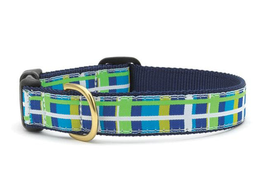 Newport Plaid Dog Collar