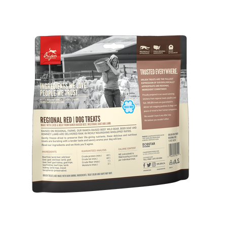Orijen Freeze-Dried Dog Treats - Regional Red
