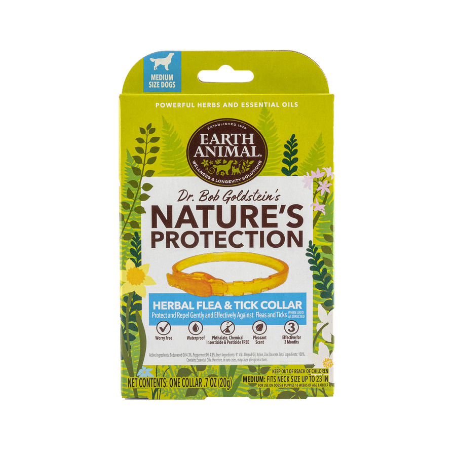 Nature's Protection Flea & Tick Herbal Collar for Dogs
