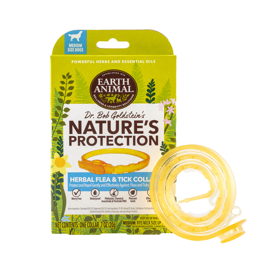 Nature's Protection Flea & Tick Herbal Collar for Dogs