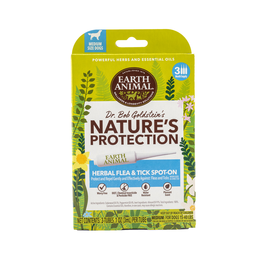 Nature’s Protection Flea & Tick Herbal Spot-On For Dogs