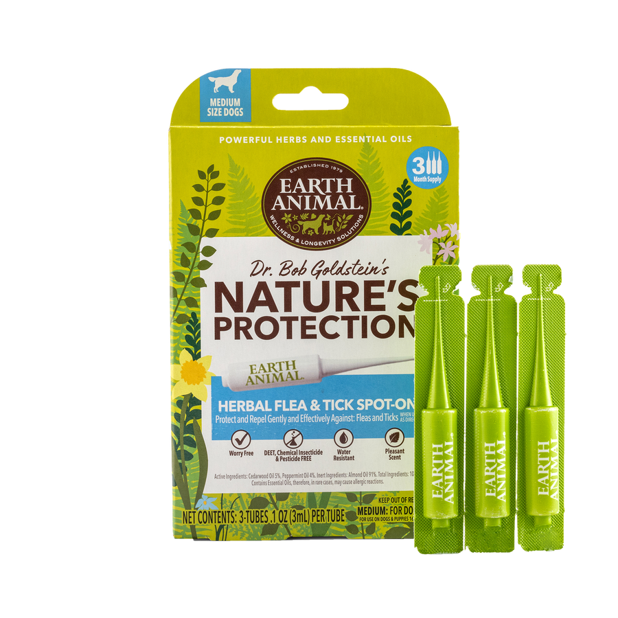 Nature’s Protection Flea & Tick Herbal Spot-On For Dogs