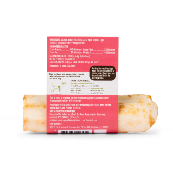 Salmon No-Hide® Wholesome Chews - Small