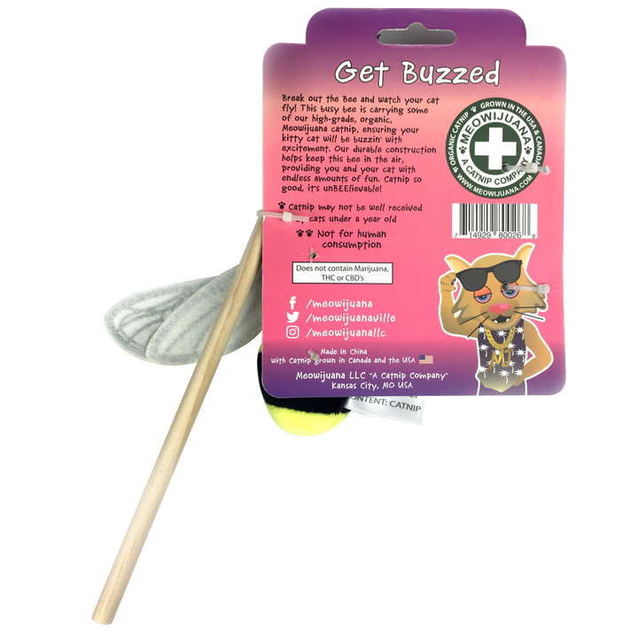 Get Buzzed Refillable Bee