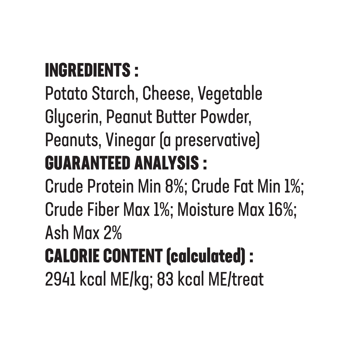 Himalayan Pet Supply Churro Chew Peanut Butter 4oz.